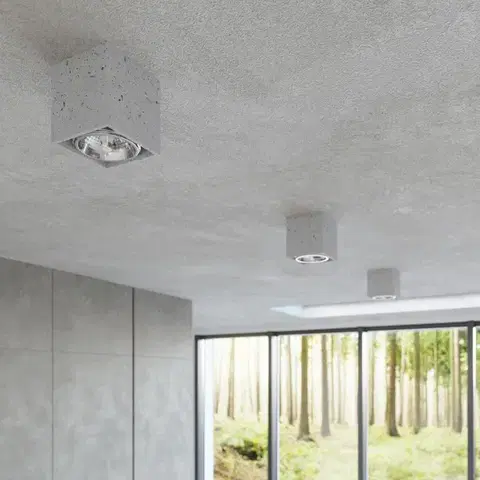 Valde beton mennyezeti lámpa