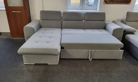 Primo mini sarok Velvet 85 szövettel jobbos