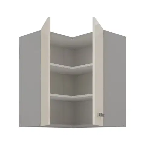 Niki 7. konyha 60X60 GN-72 2F (90°) fényes krém/szürke
