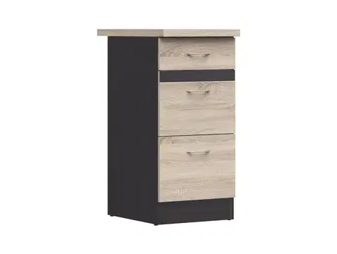 Junona Line D3S/40/82_ZBL konyha sonoma/ wenge