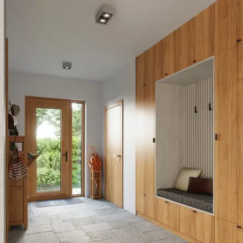 Quatro 1 beton mennyezeti lámpa