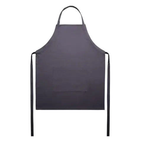 Acél szürke pamut kötény, 70 x 85 cm - Basic Ambiente - 596419