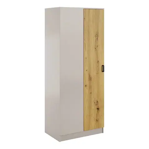 Kami sarok gardróbszekrény SZN1D artisan tölgy/ kasmír