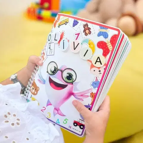 Montessori fejlesztő játék tele kreatív tevékenységekkel