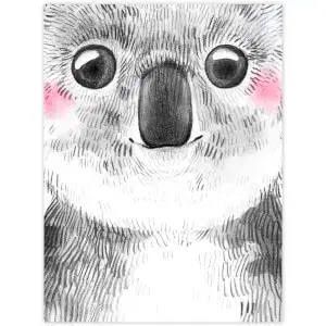 Gyerekszoba dekoráció - Koala maci