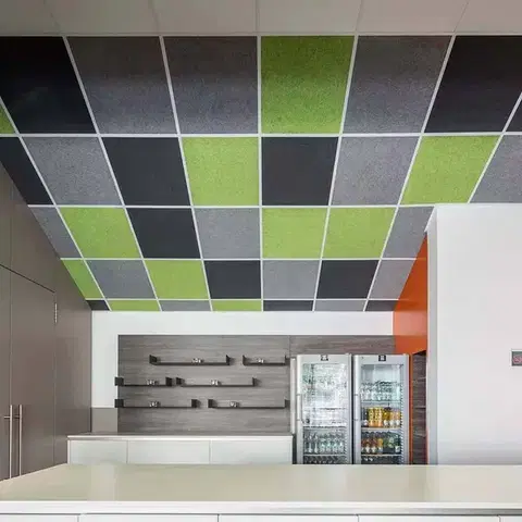 Bilnora extra sűrű vízszintes hangszigetelő mennyezeti panel 120x60x2,5cm és 120x60x2cm - 1 fehér , 120x60x2cm