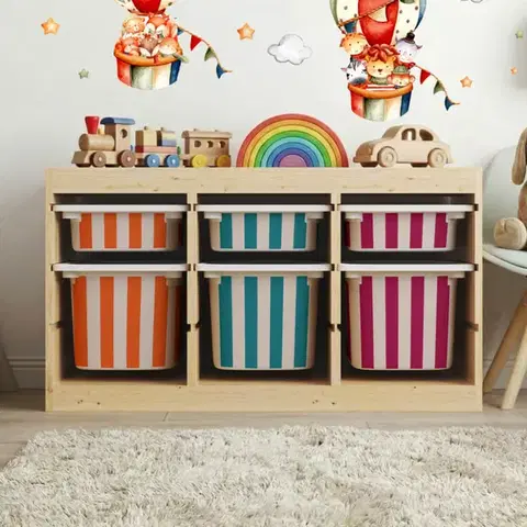 Matrica IKEA TROFAST dobozhoz - Különleges csíkok