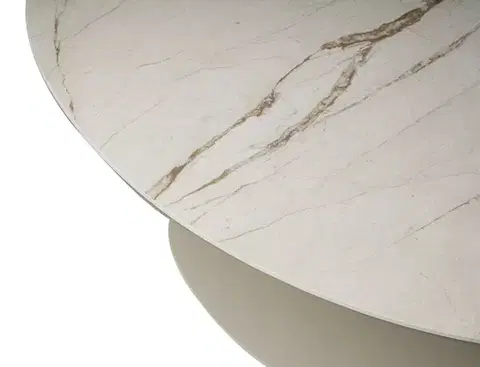 Ciao B Ceramic 58*58 asztalka Amazonia bézs/ kasmír
