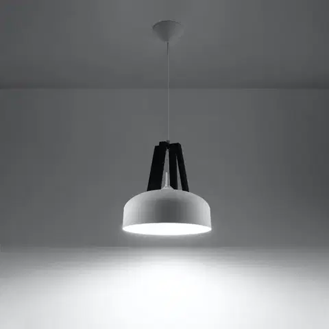 Casco fehér/fekete függőlámpa