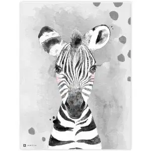 Dekorációs táblák gyerekeknek - Színes zebra