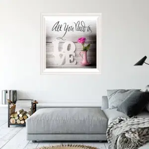 Öntapadós tapéta falra - All You ..., rózsa