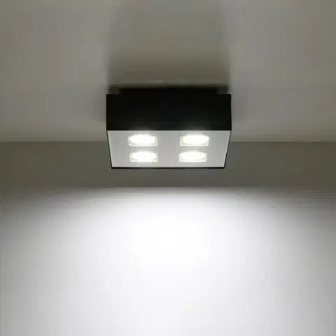 Mono 4 fekete mennyezeti lámpa