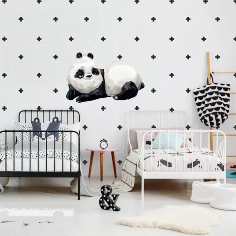 Skandináv stílusú pandás falmatrica