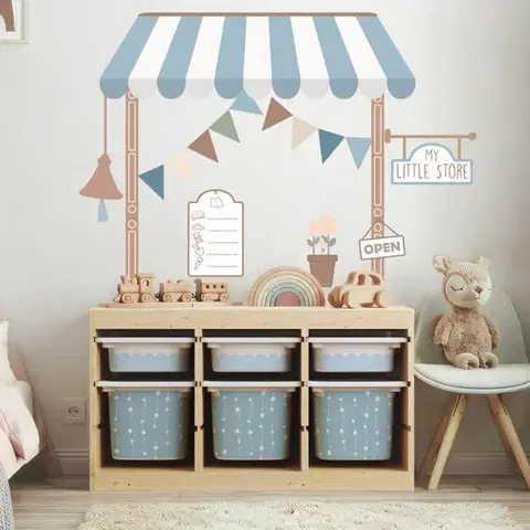 Falmatrica - Bolt kékben "My Little Store"