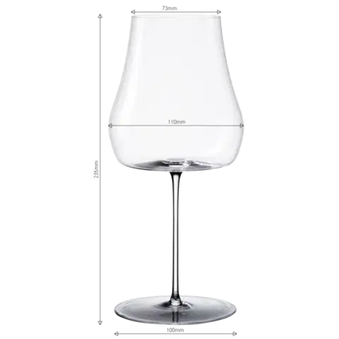 Vörösboros poharak 770 ml-es 2 db-os szett — Green Wave Platinum Line Lunasol II Green Wave Platinu - 322901