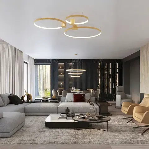 Rio 2 55/78 arany LED 4000K csillár