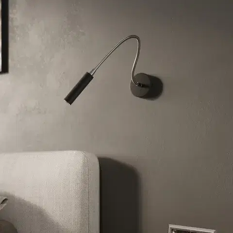 Axil fekete fali lámpa