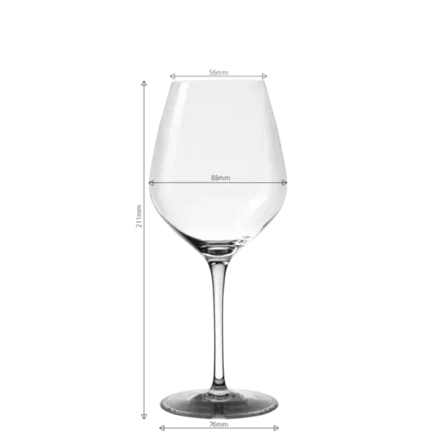Fehérboros poharak 430 ml-es 6 db-os készlet - Optima Glas Lunasol - 322680
