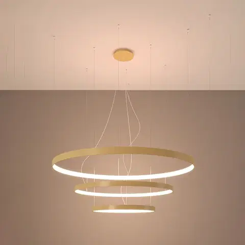 Rio 3 55/78/110 arany LED 3000K csillár