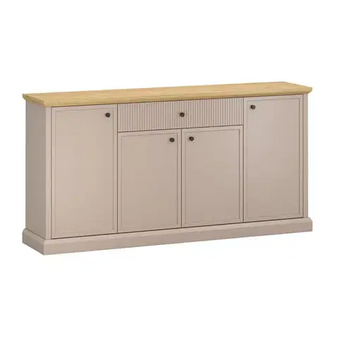 Idello K4D1S komód kőtölgy/ taupe