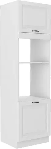 Niki 32. konyha 60 DPM-210 2F 60x210x57cm matt fehér/ matt fehér