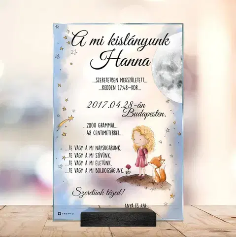 Ajándék keresztelőre lánynak