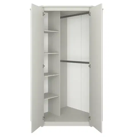 Karin SZN2D sarokszekrény evok tölgy/ kasmír