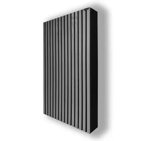 Mennyezeti hangszigetelő panel falamellás előlappal 100 × 58,5 × 8–13 cm - 100x58,5x8cm csomagolás és szállítás nélkül