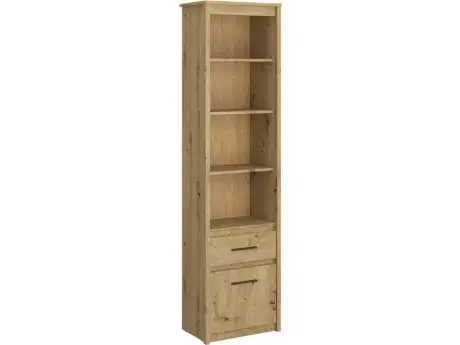 Ayson RO1D1S artisan tölgy polcos szekrény