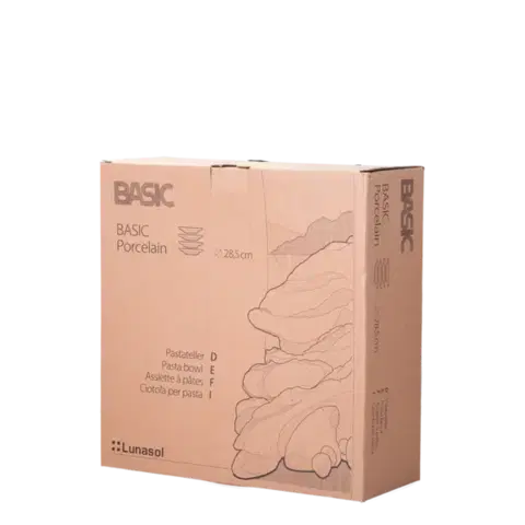 Tányér tésztafélékre 29cm 4db - Basic - 490809