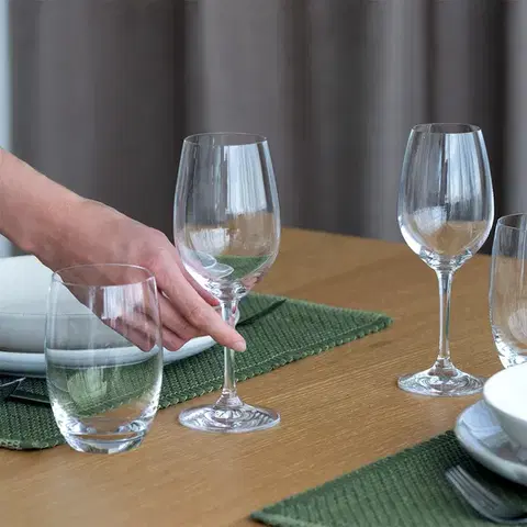 Háztartási pohár kezdő készlet 12 db — BASIC Glas Lunasol üveg - 322025