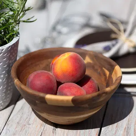 Kisméretű salátás akácfa tálka o 20,3 cm - FLOW Wooden - 593711