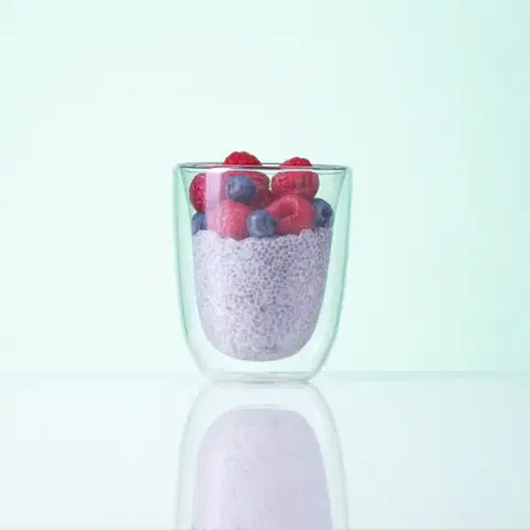 BASIC Glas Double Wall pohár 190 ml - szett 4 db - 321235