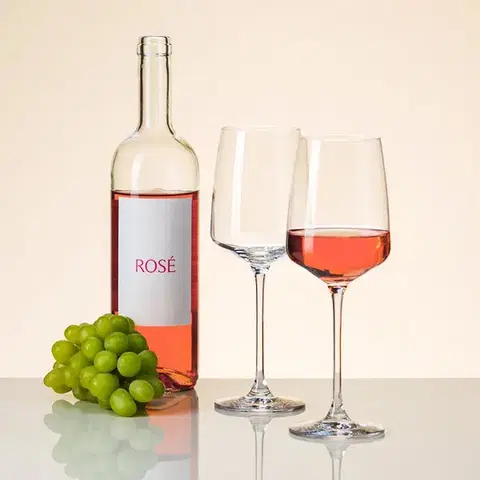 Fehérboros poharak 400 ml 4 db-os szett - Century Glas Lunasol - 322160