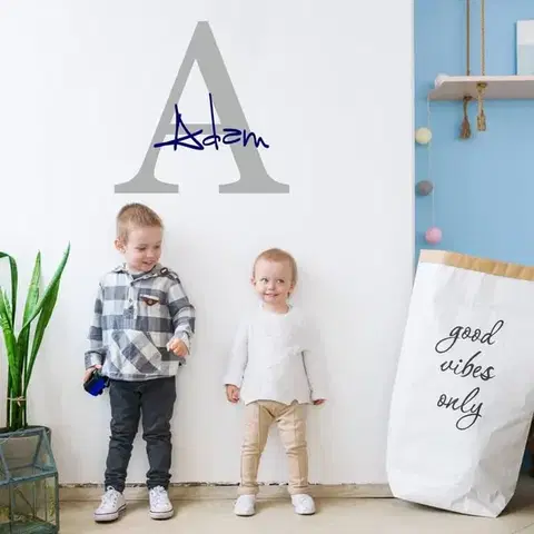 Öntapadós tapéta - Kisfiad neve