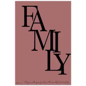 Kép falra - FAMILY
