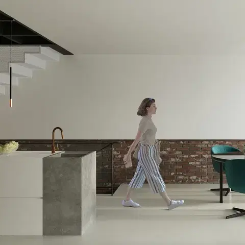 Mozaica 1 fekete/réz függőlámpa