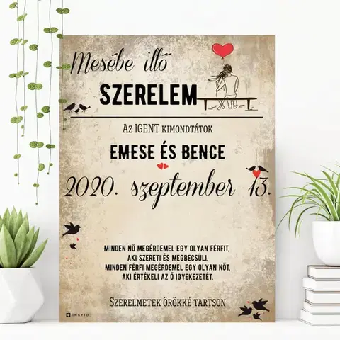 Ajándék - Esküvői emlék - Egy szerelmi történet