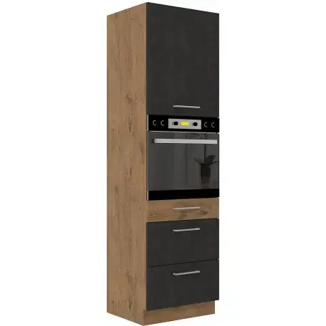 Niki 29. konyha 60 DPS-210 3S 1F 60x210x57cm matera/lancelot tölgy