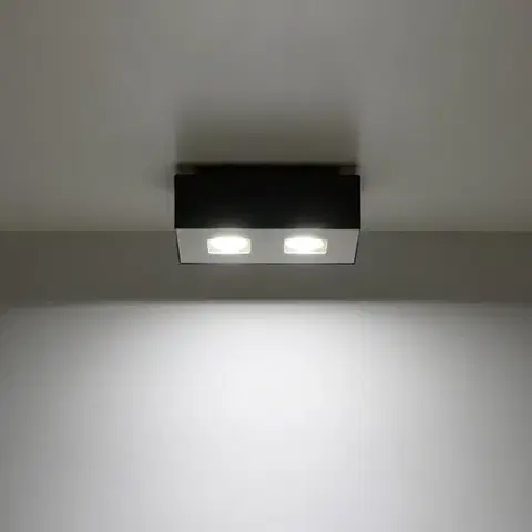 Mono 2 fekete mennyezeti lámpa