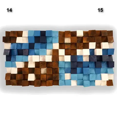 Art diffúzor kicsi kockával 60x60x6-13cm- 14-es minta - 14-es színkód , 1db 60x60x6-13cm Csomagolva, szállítással