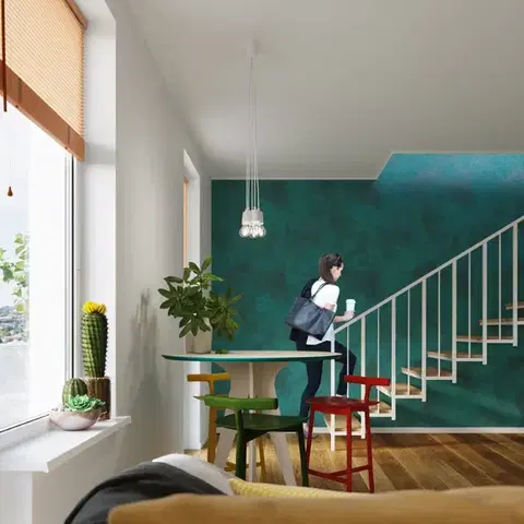 Diego 3 fehér függőlámpa