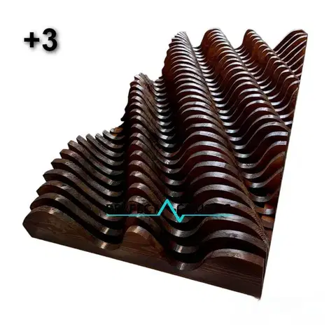 Parametrikus diffúzor 120x60x14cm- 3 minta - 120x60x13cm Csomagolás nélkül, személyes átvétel.