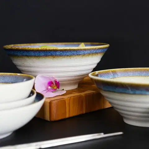 Ramenes tál XL Ø 23 cm — Gaya Atelier Silom Le Wave - 493160