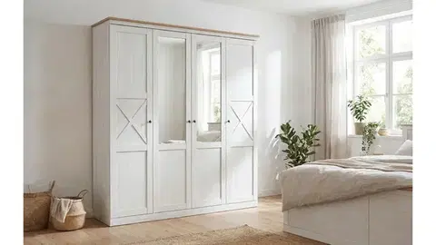 Frija SZF2D2M gardrób szekrény artisan tölgy/ fehér andersen fenyő