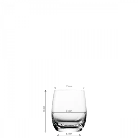 Tumbler poharak 350 ml 4 db-os szett - Benu Glas Lunasol META Glass - 322085