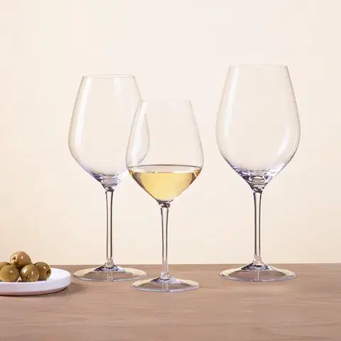 Vörösboros poharak 570 ml-es 6 db-os készlet - Optima Glas Lunasol - 322681