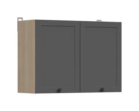 Junona Line G2D/80/57 konyha grafit/ bernstein tölgy