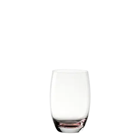 Tumbler glass 460 ml with red spiral bottom – Optima Glas Lunasol - 322864