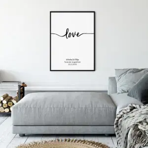 LOVE falikép